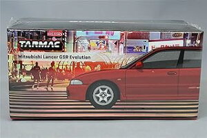 �e�B�[�P�[�v�����j���O 1/64 Mitsubishi Lancer GSR Evolution Red T64G-048-RE