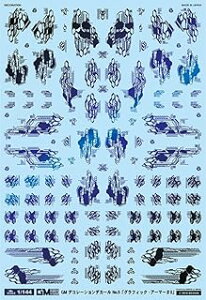 MYK DESIGN/�A�V�^�̃f�J�[�� GM�f�R���[�V����05��O���t�B�b�N�E�A�[�}�[#3��v���Y���i�C�gBLU GM-690