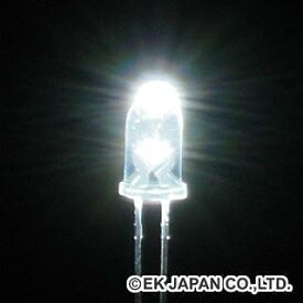 イーケイジャパン エレキット 超高輝度LED(白色・5mm)