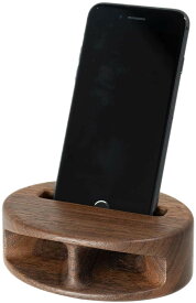 【送料無料】MUKUNE iPhone用 木製無電源スピーカー スタンダードタイプ (一部スマートフォンにも対応) 木製スピーカー 充電不要　ウォールナット ヤマザクラ