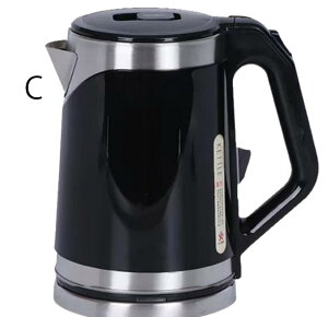 電気ケトル 2L 大容量 電気ポット1500w 卓上湯沸かしケトル 110v小型 軽量 急速沸騰 二重層のやけど防止 ステンレスライナー 空焚きを防止 停電保護 お手入れ簡単 自宅 旅行 オフィス 寮 一人暮