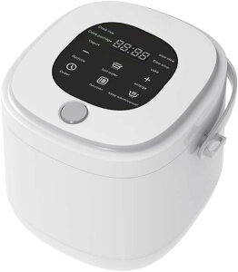 車用炊飯器12V/24V兼用 トラック用 多機能炊飯器 電気ポット 蒸し器 鍋 シチュー 大容量2.0L 予約機能 シガーソケット コンパクト 車内 自動車 キャンプ 車中泊 アウトドア レジャー 防災 長距