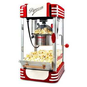 ポップコーンメーカー、新しい小型ポップコーンマシン、完全に自動の手のクランクは、大人や子供たちによって運営することができます 、お手入れ簡単、家庭用、業務用ポップコーン製造