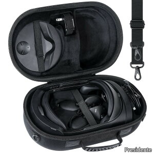 �y���������z��p���[�P�[�X�z�݊��i Meta Quest 3/Quest Pro VR�w�b�h�Z�b�g �X�[�c�P�[�X ����Ռ��ɋ��� �u���b�N�i�P�[�X�̂݁j
