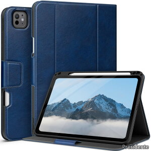 �y���������ziPad Pro 11�C���` �P�[�X (M5/M4) 2025/2024 ��p �y�����[ Pencil Pro/USB-C���S�Ή� �|�P�b�g�t�� ���p�x�X�^���h �}�O�l�b�g�J�� �I�[�g�X���[�v�Ή� (�u