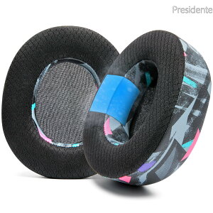 �y���������zFreeZe Nova Pro Wireless - Wicked Cushions�ɂ�� SteelSeries Arctis Nova Pro Wireless �p�n�C�u���b�h�t�@�u���b�N��p�W�F�������p�C���[�p�b�h�A�ϋv���A�����A�Չ��������� | 90�N��̃u���b�N