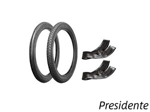 �y���������zNBS2.25-17F&2.50-17 T/T &�^�C���`���[�u2�{�Z�b�g 793150
