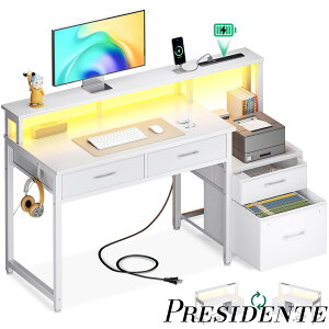 �y�܂Ƃߔ����ōő�500�~OFF�N�[�|��!�z�y���������z�p�\�R���f�X�N �Q�[�~���O�f�X�N �����o��&�R���Z���g�t�� ��120cm �� pc�f�X�N �׋��� gaming desk LED�����j�^�[��t�� �I�t�B�X/�ݑ�[�N/