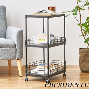 �y�܂Ƃߔ����ōő�500�~OFF�N�[�|��!�z�y���������z�T�C�h�e�[�u�� �L�b�`�����S�� �����h���[���S�� �L���X�^�[�t�� �X���� �� �u���b�N 3�i ��30cm×���s45cm×����74.5cm CPS4530-BK �}�b�g�Ȏ���