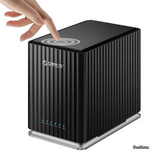 �y���������zHDD�P�[�X 5�� 22TB*5 USB 3.1 Type-C HDD �P�[�X 3.5�C���` 2-IN-1�f�[�^�P�[�u���t�� �n�[�h�f�B�X�N�P�[�X �v�b�V���I���݌v 12V/10A�d���A�_�v�^�t�� �z�[���f�[�^�Ǘ��p 9758C3