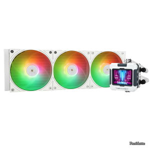 �y���������zFW 360�z���C�gARGB CPU�E�H�[�^�[�N�[���[�A2000RPM��3��PWM�t�@���A320 * 240�𑜓x��IPS LCD�X�N���[���A�t��CPU�N�[���[�AAMD�pCPU PC Aio�N�[���[:AM4 / AM5 / Intel LGA1700