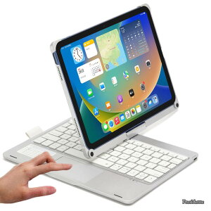 �y���������z�L�[�{�[�h �P�[�X �p�� iPad Pro 11�C���` (M5/M4�A2025/2024) �^�b�`�p�b�h 7�F�o�b�N���C�g �y���V�����[ ���C�����Xbluetooth�L�[�{�[�h �A���~ Pencil���[ ��