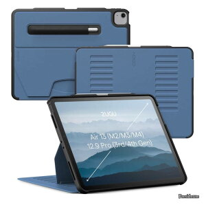 �y���������zCase iPad Air �P�[�X 13�C���` (M4 2026 & M3 2025 & M2 2024) / Pro 12.9 (��3���� / ��4����) �ɔ� �����Ռ��ی� 10�i�K�X�^���h�@�\ Apple �y���z���_�[ ���C�����X�[�d �I�[�g�X���[�v �X�}�[�g