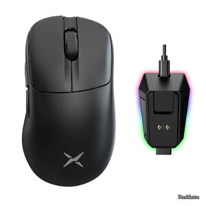�y���������zM500PRO �Q�[�~���O�}�E�X �����A58.5g�y�ʁA8000Hz�|�[�����O���[�g�A����p�A3���[�h�ڑ��APAW3395�Z���T�[26000DPI�A�N���b�N����1����A�}�O�l�b�g���[�d�x�[�X�t��(�u���b�N)