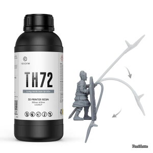 �y���������z3D�v�����^�[���W�� ABS �^�t TH72 �������x�� ���L�� �����k�ό` �ϏՌ������W�� ���d���\���� 405nm LCD DLP MSLA �����`3D�v�����^�[�puv���W�� (�}�b�g�O���[ 1000)