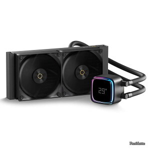 �y���������zIota L24 CPU�N�[���[ ����A�f�W�^���f�B�X�v���C�A240MM AIO �ȈՐ���CPU�N�[���[�A�����I�ȗ�p�|���v�AARGB�Ɩ��R���g���[���A120MM PWM�t�@���A�ő�2000 RPM�AAMD & Intel LGA�Ή� (�u���b