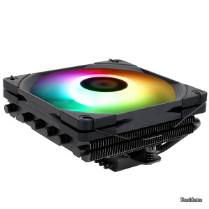 �y���������zAXP 120 X67 Black ARGB���^CPU�G�A�N�[���A120 mm �X�����t�@�� PWM�t�@���t���A6�̃q�[�g�p�C�v�A67mm���AAMD:AM4/AM5/Intel LGA 1700/1150/1151/1200/2011/17XX�APC�N�[���ɓK���Ă���