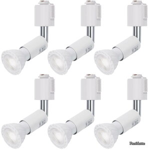 �y���������z�_�N�g���[���p�X�|�b�g���C�g E11���� LED�d���t�� 5W 40W���� �����F ���C�e�B���O�o�[�p�X�|�b�g���C�g �����F��Ra98 �_�N�g���[���p��� �z���C�g �L�z�� �񒲌� 6�Z�b�g