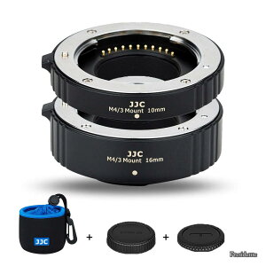 �y���������z�ڎʃ����O�Z�b�g �}�N���B�e �G�N�X�e���V�����`���[�u M4/3�}�E���g�p Olympus OM-3 OM-1 II OM-1 E-M10 IV III E-M5 III Pen E-PL9 E-PL8 Panasonic Lumix G9II GH7 GH6 G110 GX7 GX7II GX9 GH5 GH5II�Ή� 10mm+16mm AF