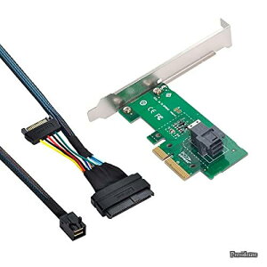 �y���������z3.0 4.0 �� SFF-8643 �J�[�h�A�_�v�^�[ U.2 U2 SFF-8639 NVME PCIe SSD �P�[�u�� ���C���{�[�hSSD�p