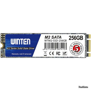 �y���������zSSD 256GB M.2 SATA 2280 �ő�ǎ�500MB/s �ő发��500MB/s 3D NAND SATA 6Gb/s B&M Key 5�N�ۏ� WTM2-SSD-256GB