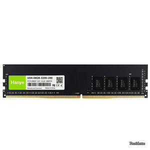 �y���������z8GB PC4-25600(DDR4-3200) 288pin DIMM Hanye 1.2V CL22 UD4-08GB-3200-1R8 �������K�㗝�X�i