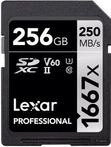 �y���������zLexar 1667x V60 250MB/s Flash Memory sd cards 64GB 128GB 256GB UHS-II U3 Card high speed SDXC For 3D 4K HD video 256GB