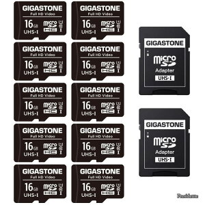 �y���������z�}�C�N��sd�J�[�h 16GB 10�Z�b�g microSDHC U1 C10 85MB/s UHS-I �t��HD ���� SD�A�_�v�^�[2���t��