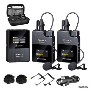 �y���������zComica BoomX-D2 �O�t���}�C�N48KHZ/16BIT 200M�`������ 2.4G�f�W�^�������}�C�N���@�\ ���^�X�e���I�}�C�N 3.5mm��M�@*1�E���M�@*2 ���C�����X�N���b�v�}�C�N �J����/�X�}�[�g�t�H�� iOSAnd