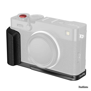 �y���������zX-E5�p L���O���b�v FUJIFILM�Ή� �J�����p Arca�Ή��N�C�b�N�����[�X�v���[�g���� 1/4�C���`-20�� �y�ʃG���S�m�~�b�N�V���R���n���h�O���b�v �V���b�^�[�{�^���t�� (�u���b�N) 5448