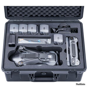 �y���������zTitan M400 �h���P�[�X DJI Mavic 4 Pro Fly More/�N���G�C�^�[�R���{�A DJI RC Pro 2/RC2 ���M�@�ƃt�B���^�[�P�[�X�ɓK�p�A�ő�Ńo�b�e���[6�����[�\�y�P�[�X�̂݁z