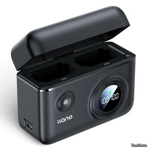 �y���������zLP-E6/LP-E6N/LP-E6NH �o�b�e���[ �[�d�� PD (�o�b�e���[2�܂œ����[�d�\/USB-C �[�d�|�[�g/PD18W �����[�d/LED�����\��/SD�J�[�h���[�t��) For EOS R/EOS 6D/EOS 60D/EOS R6 Mark II/EOS 80D/EOS 90D/EOS 5