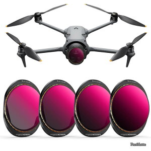 �y���������zCONCEPT DJI Mavic 4 PRO�pND&PL�t�B���^�[�Z�b�g(ND8&PL+ND16&PL+ND32&PL+ND64&PL) ND�t�B���^�[ PL�t�B���^�[ �ی� ���˖h�~ ���ʒ��� ����B�e �Ό������Y �y�ʐ݌v 28�w�R�[�e�B���O �v�����掿