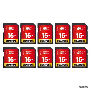 �y���������z16GB SD�J�[�h 10�Z�b�g SDHC UHS-I U1 C10 80MB/s �������[�J�[�h �t��HD �r�f�I �f�W�^���J���� �����L�^ �~�j�P�[�X10�t��
