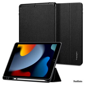 �y���������ziPad ��9/8/7���� 10.2�C���` (2021/2020/2019) �P�[�X �X�^���h �ϏՌ� ���菝�h�~ �t�@�u���b�N �I�[�g�X���[�v �A�[�o���E�t�B�b�g ACS01060�i�u���b�N�j