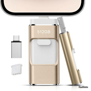 �y���������z�z512GB Phone�Ή�usb�������ʐ^�ۑ� ����usb�Ɏʐ^���ڂ�4in1 �t���b�V���h���������l�C USB ���ʑ}���X�}�z USB �������[ �t���b�V���h���C�u Android �p�\�R���Ή� USB������ phone�̎�