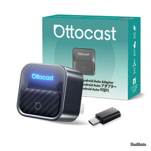 �y���������z�I�b�g�L���X�g Mini Core 2026�ŐV Ottocast ���C�����XCarPlay/Android Auto�A�_�v�^�[ �~�j �����L��CarPlay/Android Auto�Ή��Ԑ�p Bluetooth���y/�ʘb�Ή� �v���O���v���C �����ڑ� 98%�ȏ�̎�