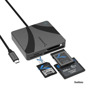 �y���������zUSB-C�}���`�J�[�h���[�_�[�iCFexpress Type B�ACFast 2.0�AmicroSD/SD�J�[�h�p�j�iCR-C4PM�j
