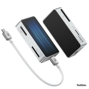 �y���������z40Gbps �J�[�h���[�_�[ �yCFexpress Type B/CFexpress Type A/SD/TF�z 8K�r�f�I�Ή� 4-in-1�����ǂݎ�� �A���~&Ice-Skin���M Sony/Canon/Nikon/Fuji�Ή� �yThunderbolt�C���^�[�t�F�[�X����PC�̂ݑΉ��zM4DK