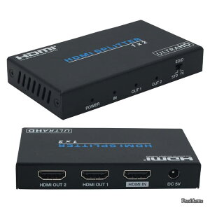 �y���������zHDMI���z�� 1����2�o�� HDMI�X�v���b�^�[ 4K60Hz 1080p120Hz HDR �Ȉ�EDID�@�\ PS5 Switch2�Ή� �����o�� Dolby Atmos DD+ �p�X�X���[ HDCP2.2/1.4 �Q�[�� �L���v�`�� �z�M DHD-S12IH (2���z)