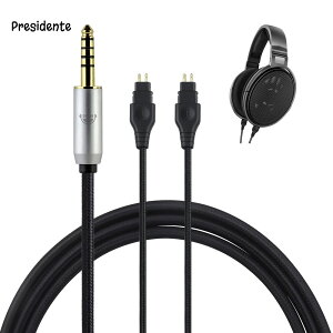 �y���������zTCHD650 �w�b�h�z���P�[�u�� ���P�[�u�� �C���z���E�w�b�h�z���p SENNHEISER�p HD650�EHD600�EHD580�EHD535�EHD545�EHD565�EHD265�ɓK�� OFC 4�c ����2.0m 4.4mm