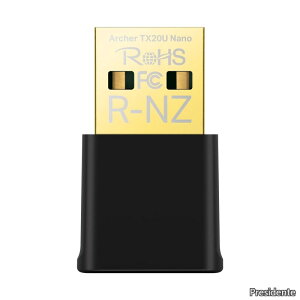 �y���������zWiFi ����LAN �q�@ AX1800 wifi6 1201Mbps + 574Mbps �f���A���o���h OFDMA MU-MIMO WPA3 Windows 11/10 Archer TX20U Nano/A
