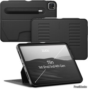 �y���������zCASE iPad Pro 11 2022 ��4���� / 2021 ��3���� / 2020 ��2���� / 2018 ��1���� �ƌ݊������� �P�[�X �ɔ� �����Ռ��ی� 8�i�K�X�^���h�@�\ �X�^�C���X�y���z���_�[ ���C�����X�[�d �I�[�g�X