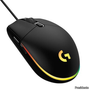 �y���������zG �Q�[�~���O�}�E�X G203 �L�� �Q�[�~���O �}�E�X USB �ڑ� G203-BK �y�� 85g LIGHTSYNC RGB 6�v���O�����{�^�� �u���b�N PC windows mac �������K�i �y �t�@�C�i���t�@���^�W�[ XIV �������f