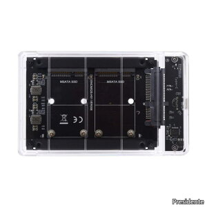 �y���������z�f���A�� MSATA �~�j SATA SSD �J�[�h JOBD Raid0 �X�p���u���b�W USB3.0 �^�C�v C USB-C 2.5 �C���` SATA �R���{�G���N���[�W��