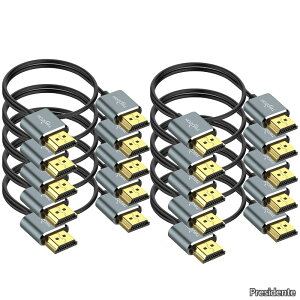 �y���������z�X����4K HDMI�P�[�u�� 3.3�t�B�[�g 10�{�p�b�N �����^�ŏ_��ȃX�L�j�[HDMI����HDMI 2.0�R�[�h 4K/60HZ 18gbps�m�[�g�p�\�R�� ���j�^�[ PS5 PS4 Xbox One Fire TV�Ή�