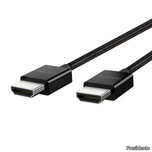 �y���������zHDMI�P�[�u�� HDMI 2.1 Ultra HD High Speed 4K 8K PS5 / Xbox/iPad/iPad Pro/iPad mini �Ή� 2m �u���b�N AV10176BT2M-BLK-A