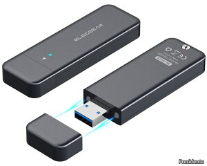 �y���������zNVMe��SATA M.2 SSD �O�t���P�[�X�A2242/2230�Ή� M.2 PCIe��SATA�ڑ� USB 3.1 Gen2 Type-A �~�j�}�O�l�b�g�L���b�v�t���A���~�n�E�W���O�P�[�X (NV-2242A)