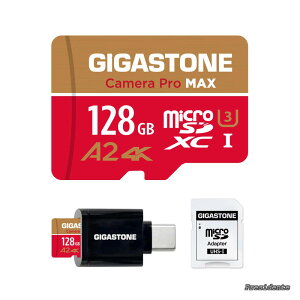 �y���������z�}�C�N��sd�J�[�h 128GB Type C�J�[�h���[�_�[�t�� Camera Pro MAX microSDXC UHS-I A2 V30 U3 C10 120MB/s Ultra HD 4K �r�f�I�^�� Gopro �A�N�V�����J���� �X�|�[�c�J���� ����m�F�� SD�A�_�v�^�[1���t