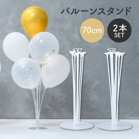 バルーンスタンド 2本入り 風船スタンド 誕生日 パーティー 飾り 飾り付け 風船 バルーン パーティーグッズ 結婚式 サプライズ 女性 友人 友達 子ども 彼女 彼氏 1歳 2歳 3歳 4歳 5歳 誕生日パーティー ザワウ 敬老の日